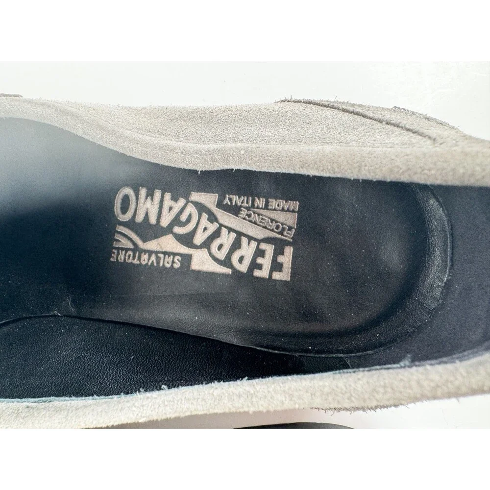 Salvatore Ferragamo suede upper